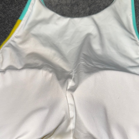 Victorias Secret-Colorblock Halter Bikini Top size Medium - Picture 9 of 10